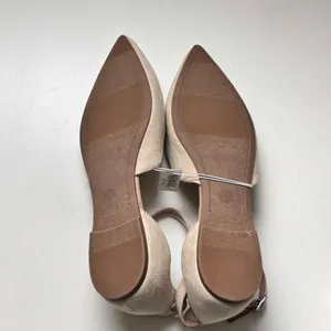 Old Navy Women's Desert Floor Pointed Toe Ankle Strap ballet Flats Sz 9 NWT thumbnail 3