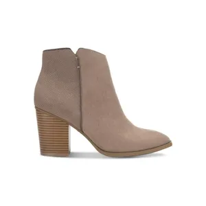 Sun + stone heeled ankle boot Sz 9M Tan thumbnail 2