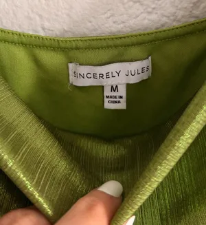 Sincerely Jules Green Dress thumbnail 4