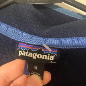 Patagonia Button Quarter Zip Navy Blue thumbnail 3