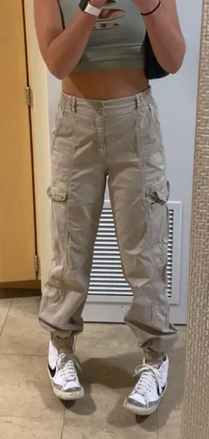 Garage Khaki Cargo Pants thumbnail 1