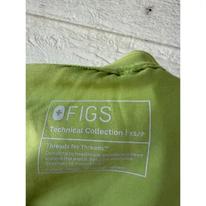FIGS Kade Cargo Scrub Pants Matcha Green Pink Drawstring Size XS Petite 1000219P thumbnail 6