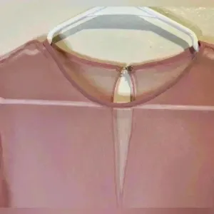 Vintage Jack Bryan Pink Sheer Beaded‎ Top Size M thumbnail 8