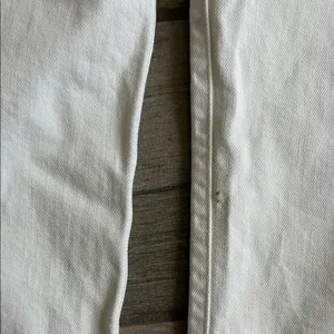 Banana Republic White Distressed Boyfriend Jeans thumbnail 9