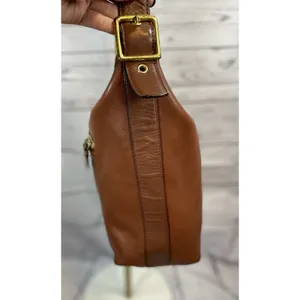 Coach Vintage Legacy Duffle Shoulder Bag Cognac 19889 thumbnail 4