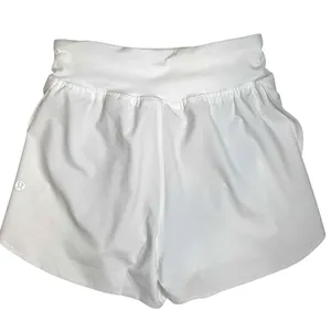 Lululemon Fast and Free Reflective High-Rise Classic-Fit Short 3" *White thumbnail 5