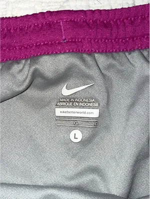 Nike Women's Pink and Purple Shorts thumbnail 3