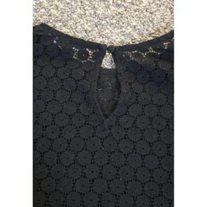 Express‎ Women's Black Long Sleeve Lace Top Dressy Trendy Party Classy Size XS thumbnail 9
