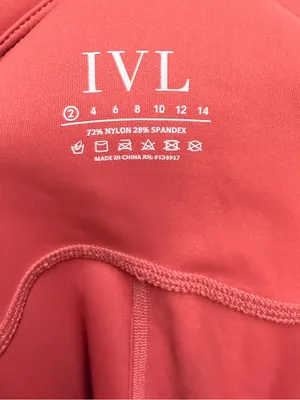 IVL Collective Scalloped set in rose size 2 woman’s activewear thumbnail 7
