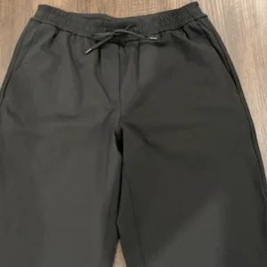 Lululemon City Sleek Wide-Leg Pant Black Drawstring High Rise Small LW5FWWS thumbnail 2