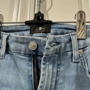 7 For All Mankind Light Denim Jeans thumbnail 2
