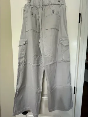 American Eagle Gray Cargo Pants thumbnail 2