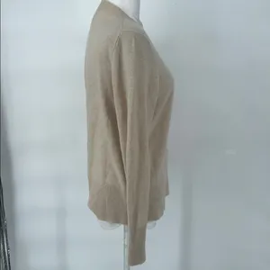 J-Crew Women’s 100% Cashmere classic-fit crewneck sweater Long sleeve Size Small thumbnail 4