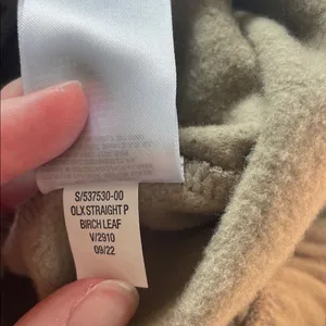 NWT Old Navy Wide Leg Sweatpants Taupe Neutral Lounge Athleisure Comfy Joggers thumbnail 9