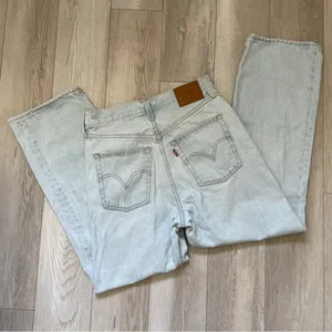 Levis Ribcage Straight Ankle Denim Jeans Pants Light Wash (Size 27) thumbnail 7