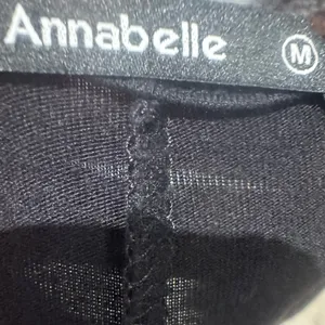 Annabelle Black Casual V-Neck Sleeveless Maxi Dress With Pockets Size Medium thumbnail 7