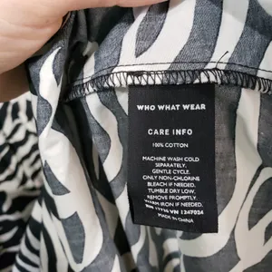 Who What Wear Zebra Print Cutout Maxi Dress XS thumbnail 6