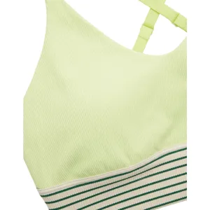 OFFLINE By Aerie Ribbed Scoop Sports Bra sharp green women’s small bralette thumbnail 5