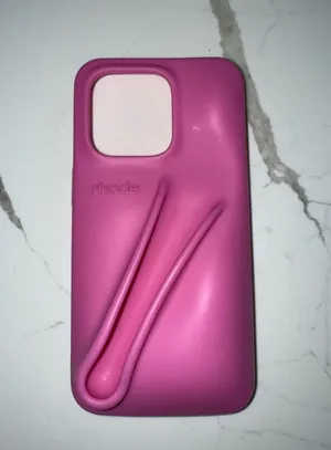 rhode lip case silicone iphone 14 pro case shortcake  thumbnail 2