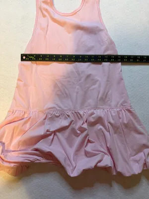 Bubble Hem Mini Dress in Pink thumbnail 4