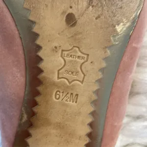 Tory Burch Mules color light pink size 6.5 condition good soft leather thumbnail 7