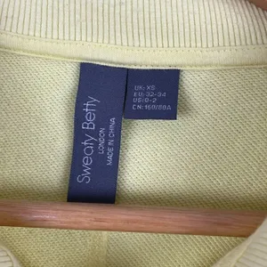 Sweaty Betty revive lounge cropped half zip pullover sweatshirt thumbnail 2