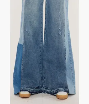 NWT KanCan Clover High Rise Wide Leg Jeans Sz 11/29 thumbnail 4