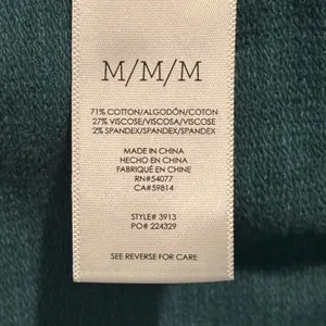 CAbi Lennon Green Military Style Jacket Style #3913 - size Medium thumbnail 4