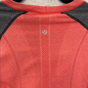 Lululemon Run: Swiftly Tech Short Sleeve Love Red / Deep Coal thumbnail 4