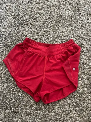 Red Hotty Lululemon Hot Shorts 2.5" thumbnail 5