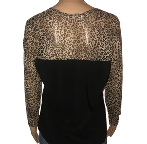 Dressbarn Leopard Print Top thumbnail 4