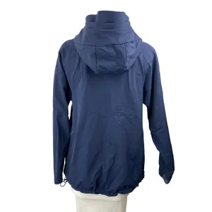 Outdoor Voices Womens Navy Blue Long Sleeve Hoodie Half Zip Anorak Jacket Size S thumbnail 4