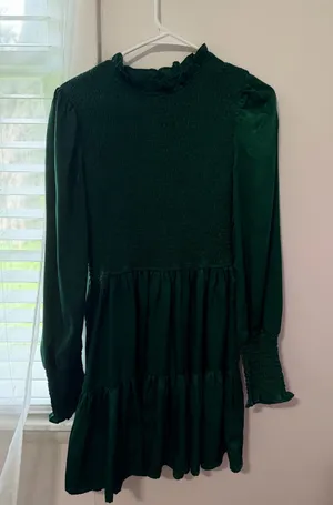 Cupshe Dark Green Dress thumbnail 1