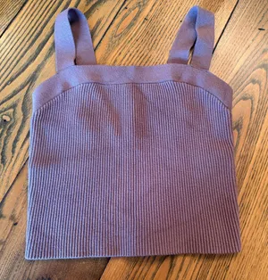 Abercrombie & Fitch Cropped Sweater Tank, Size M thumbnail 1