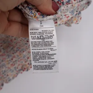 Old Navy Tank Top Women S Smocked Ruffle Strap Multicolor Floral Excellent thumbnail 4