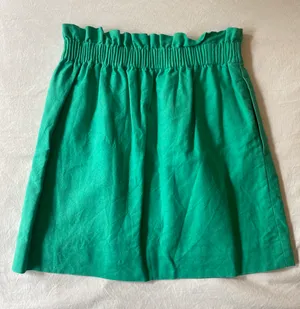 J.Crew Factory Women’s 00 Kelly Green City Skirt thumbnail 2