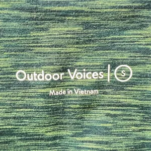 Outdoor Voices TechSweat Core 7/8 Legging Evergreen Small Athletic‎ Activewear thumbnail 4