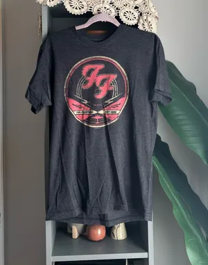 foo fighters 2013 merchandise tee Gray Size M thumbnail 1