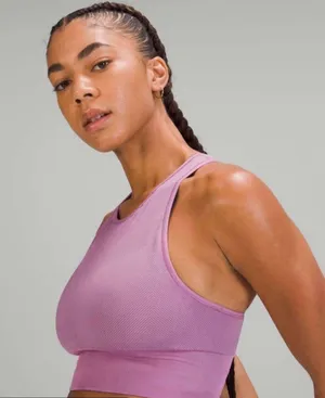 Lululemon Ebb To Street Crop Tank/bra thumbnail 1
