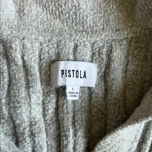 Pistola Gray Ribbed Cardigan Sweater thumbnail 2