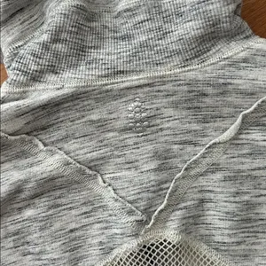 Free People Movement Markie Quarter Zip Hoodie Size M Heathered Gray thumbnail 8
