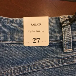 NWT Rolla’s the sailor high rise wide leg blue jeans 27 thumbnail 13