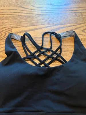 Born Primitive Vitality Original Sports Bra Black Grey thumbnail 3