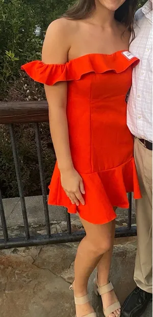 Selfie Leslie Off-The-Shoulder Dress thumbnail 1