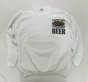 Vintage 1994 Gutt Beer Atlanta Sweatshirt XXL Pig Drinking Beer USA 90s thumbnail 4