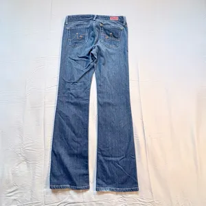 AG Adriano Goldschmied Soft Stretch Bootcut Flare Jeans Made in USA Sz 28💛 thumbnail 4
