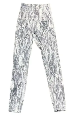 P'tula Chandre Birch Marble Forest Camo Print Leggings Small thumbnail 1