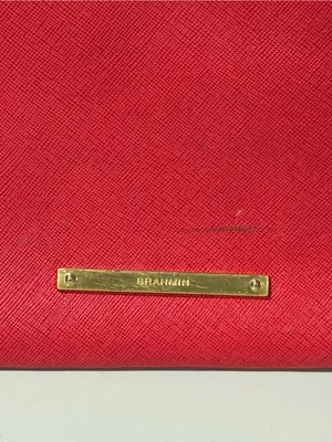 Brahmin Pink Soft Leather Double Pocket Crossbody‎ Bag thumbnail 2