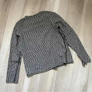 Outdoor Voices Circuit Driver Long Sleeve Cropped Shirt Space Dye Gray (Small) thumbnail 5