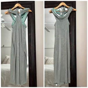 Runaway The Label Jodi Midi Dress Green thumbnail 4